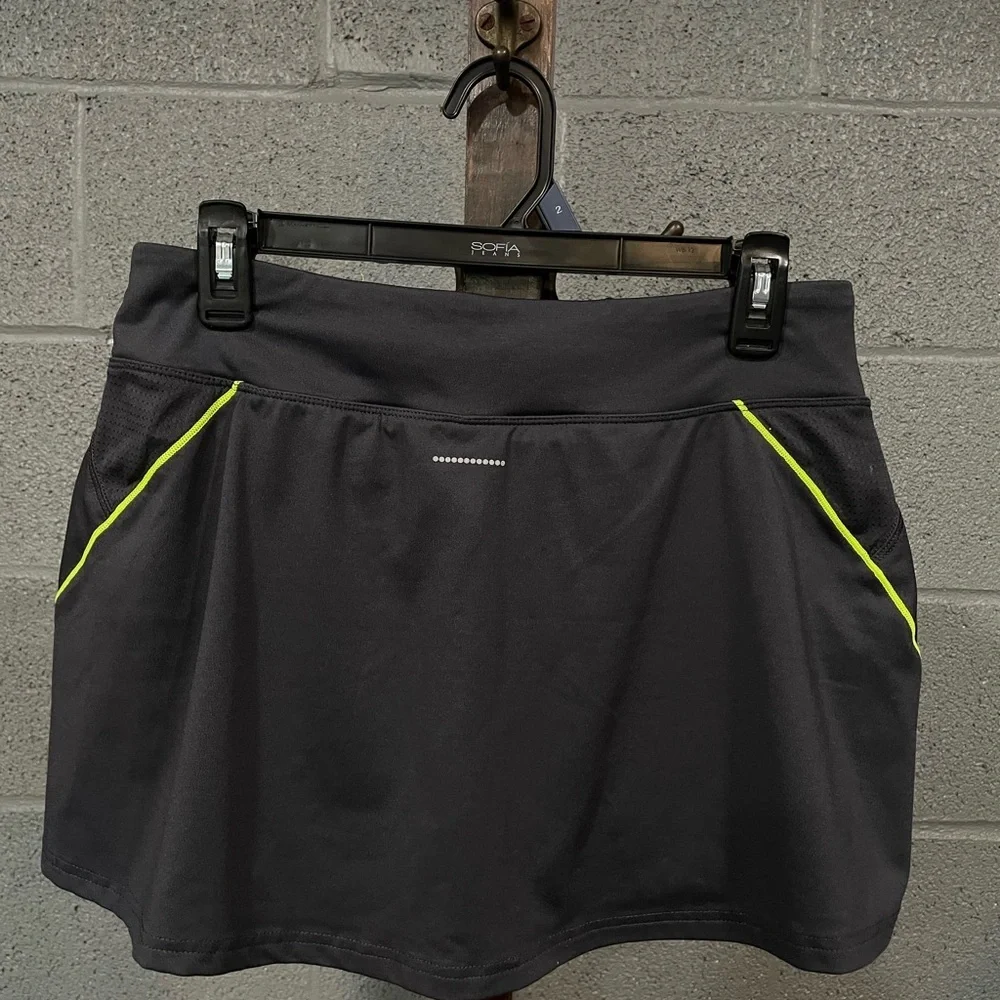 Champion Black Skirt with Neon Accents - Picture 2 of 5